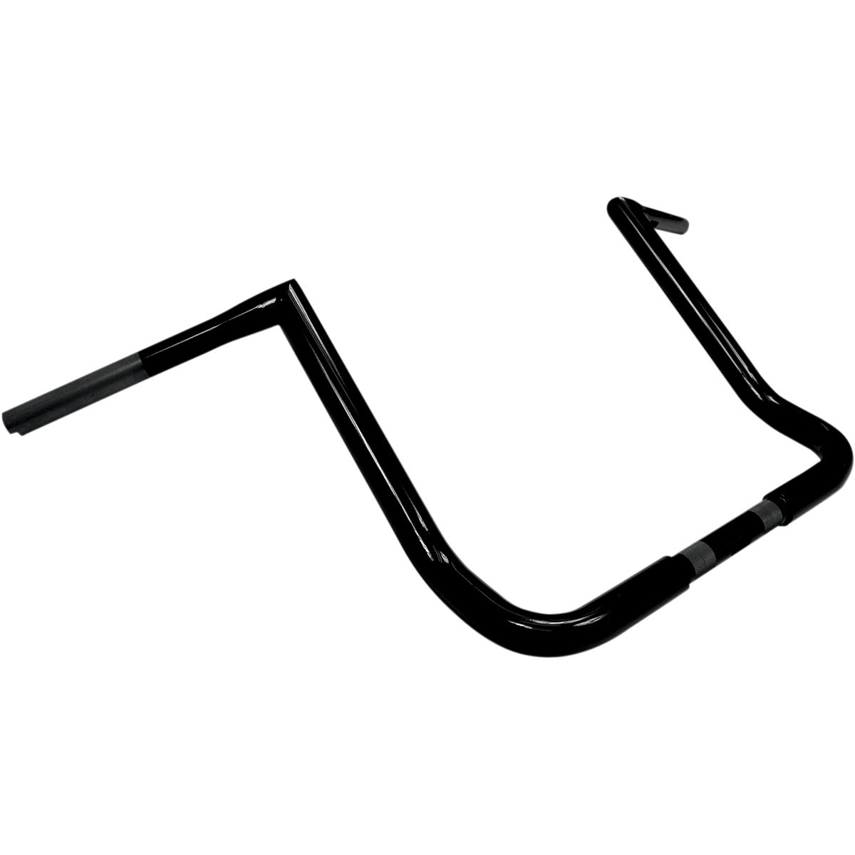 LA Choppers #LA-7361-14B - 1-1/4" Twin Peaks Touring Handlebar - 14" - Black