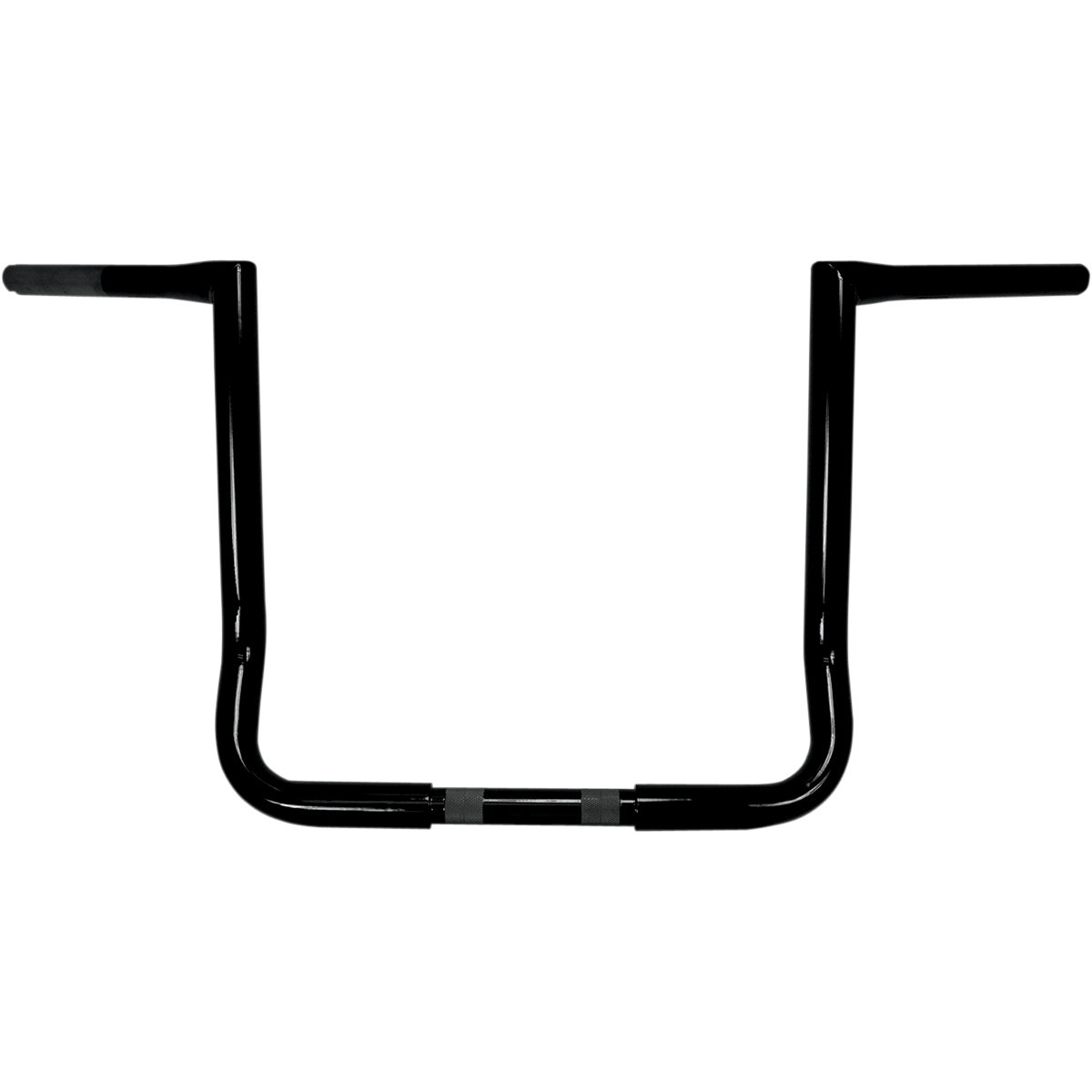 LA Choppers #LA-7361-14B - 1-1/4" Twin Peaks Touring Handlebar - 14" - Black