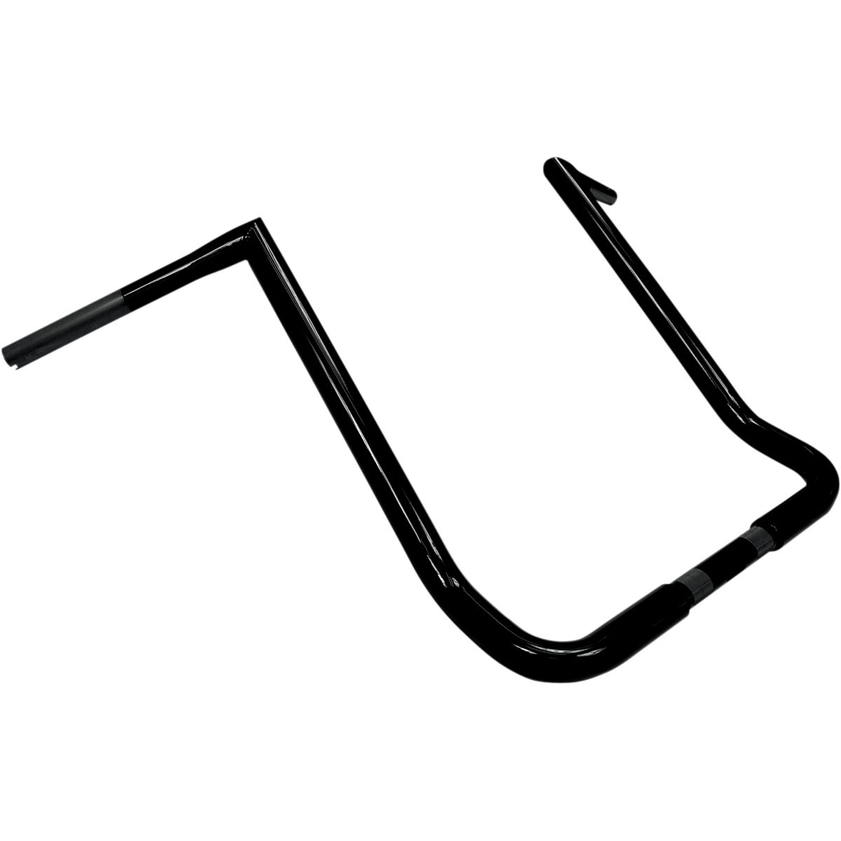 LA Choppers #LA-7361-18B - 1-1/4" Twin Peaks Touring Handlebar - 18" - Black