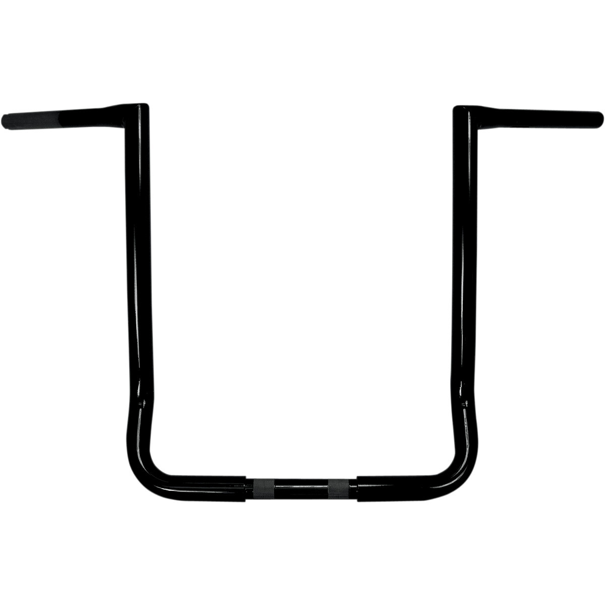 LA Choppers #LA-7361-18B - 1-1/4" Twin Peaks Touring Handlebar - 18" - Black