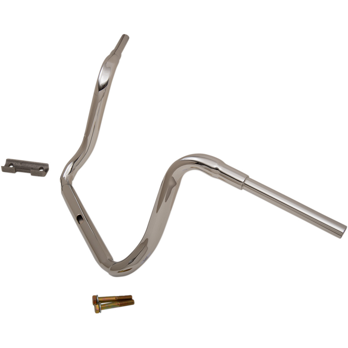 LA Choppers #LA-7322-14 - 1-1/2" Grande Touring Ape Hanger Handlebar - 14" - Chrome
