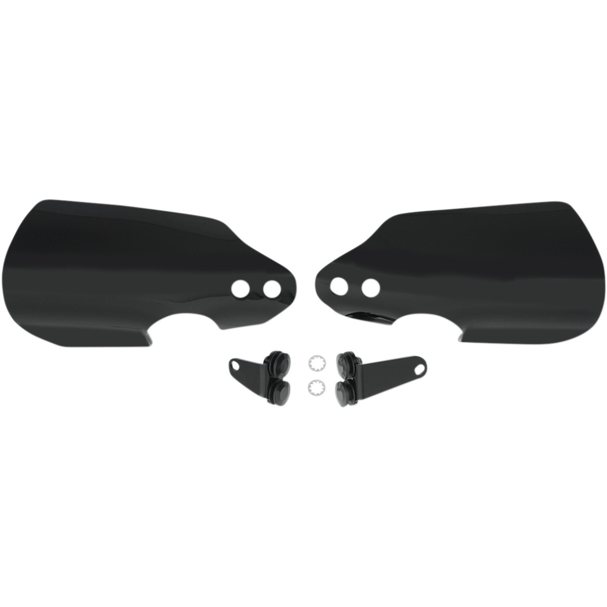 Memphis Shades #MEB7221 - Handguards - Black - Softail/Touring