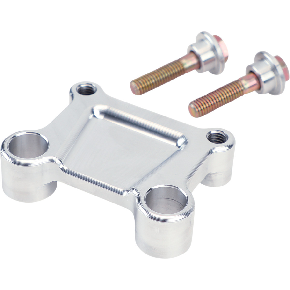 LA Choppers #LA-7415-15R - T-Bar Handlebar Adapter - FLH - Aluminum