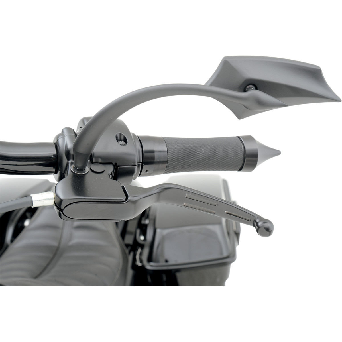 Drag Specialties - Slotted Wide Blade Lever Set - Black