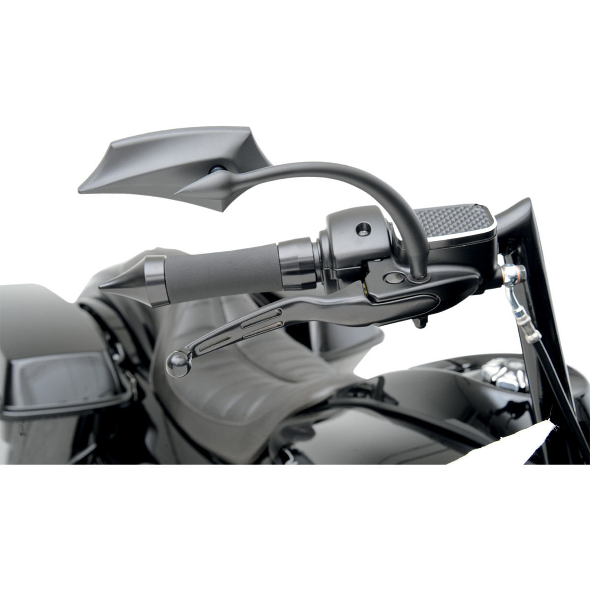 Drag Specialties - Slotted Wide Blade Lever Set - Black