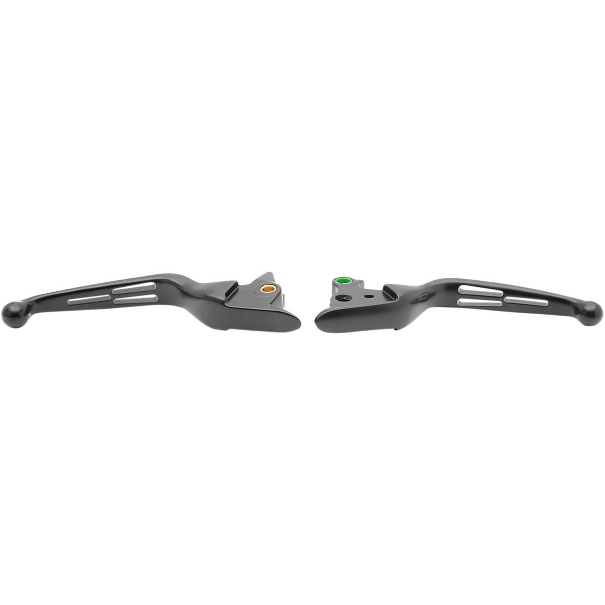 Drag Specialties - Slotted Wide Blade Lever Set - Black