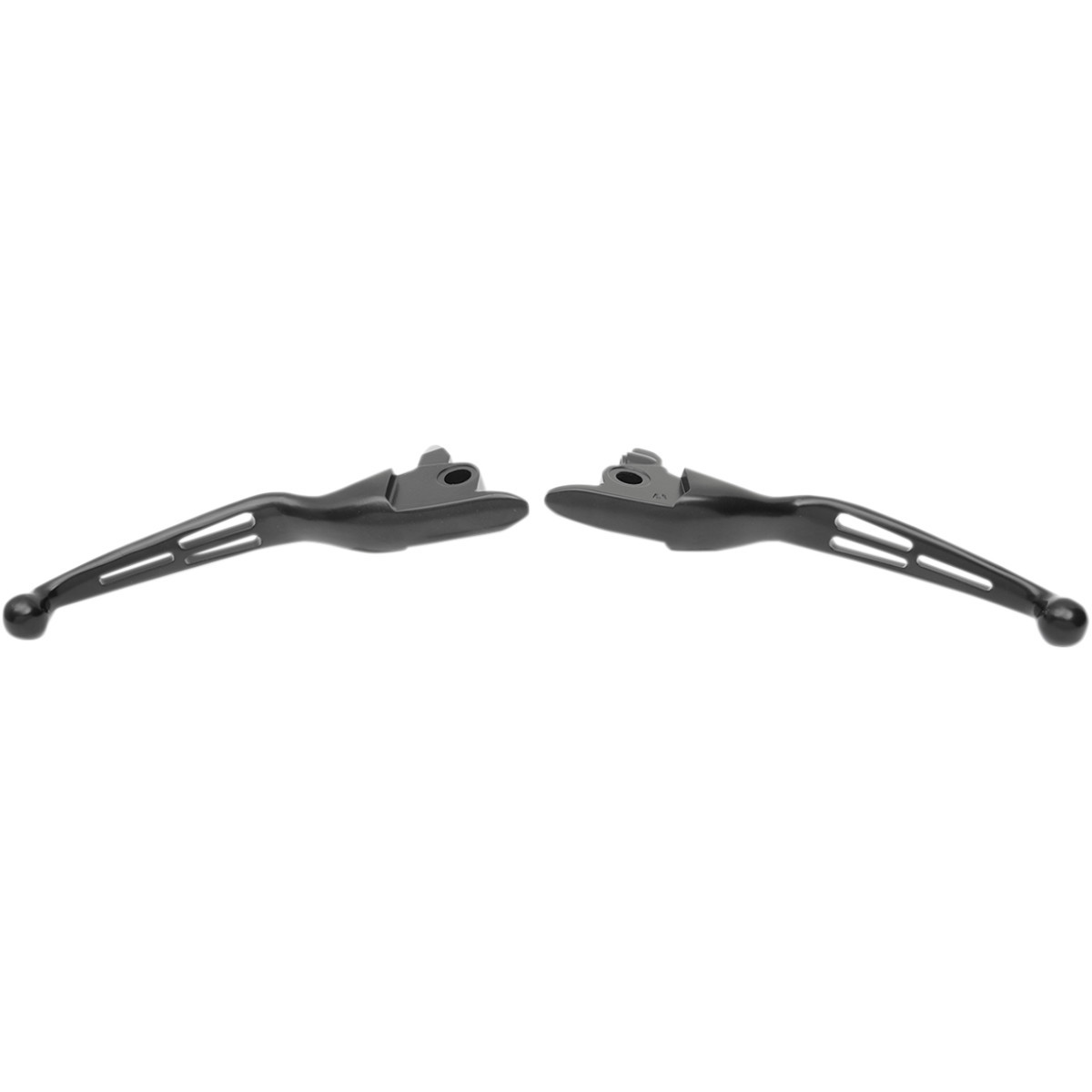 Drag Specialties - Slotted Wide Blade Lever Set - Black