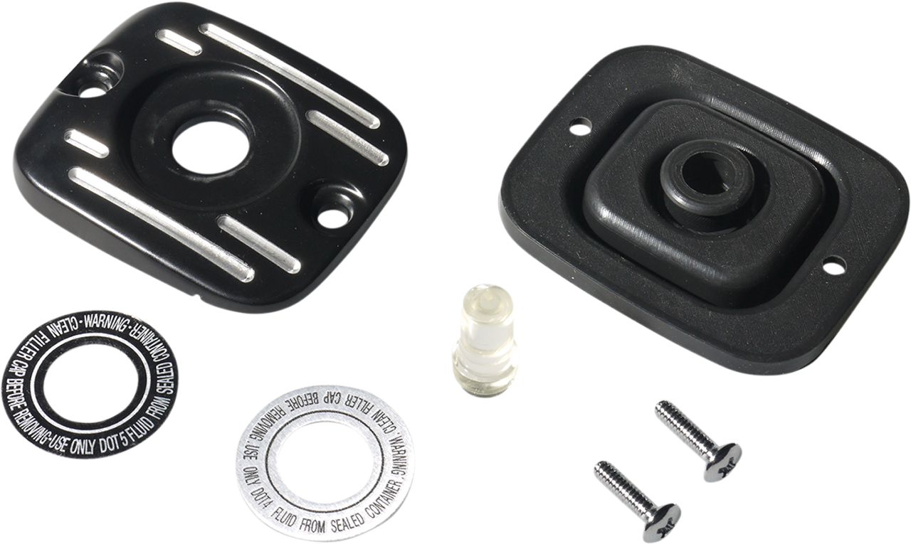 Drag Specialties Front Brake Master Cylinder Cover - Black