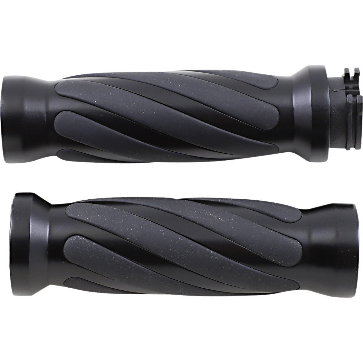 Drag Specialties - Twisted Grips - Matte Black