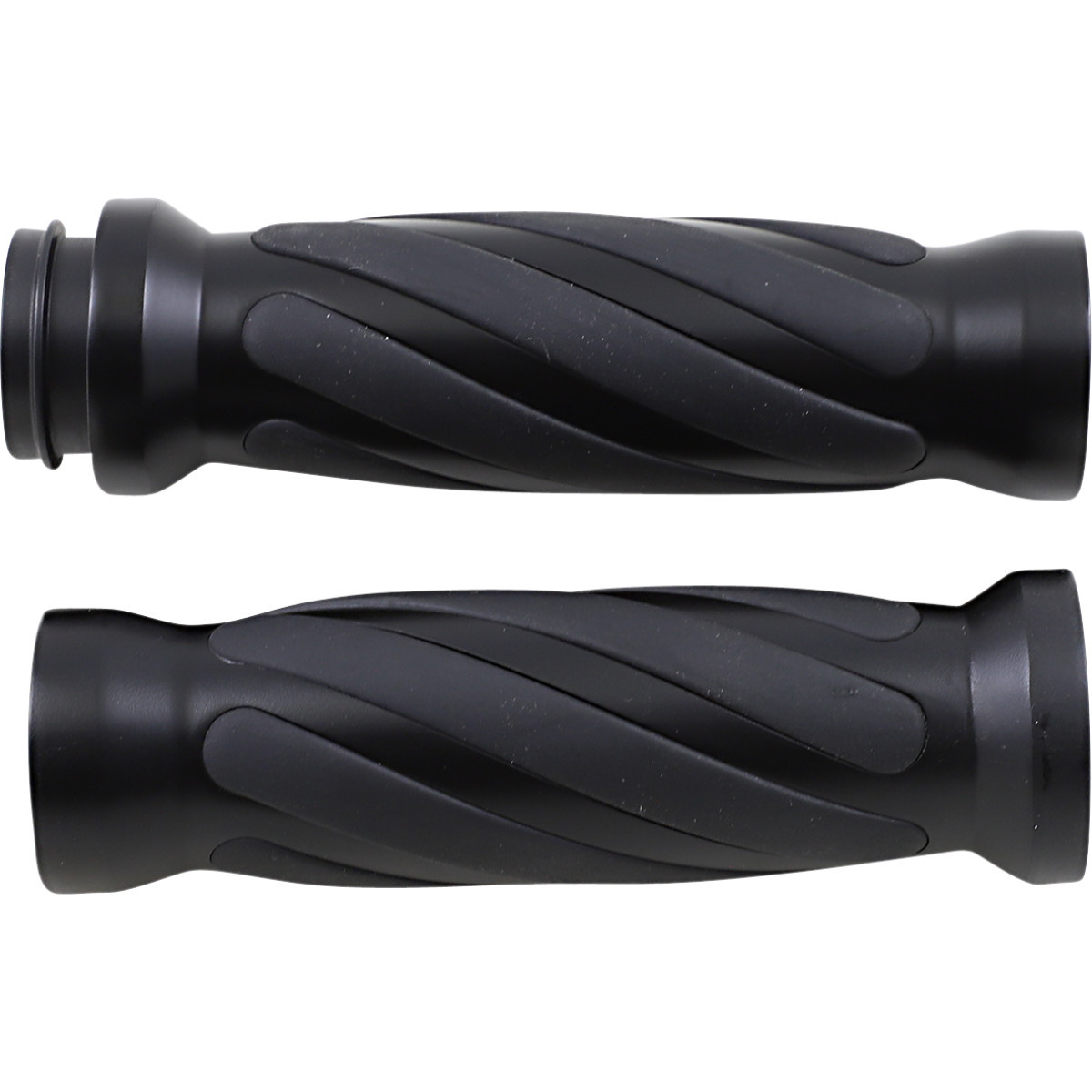 Drag Specialties - Twisted Grips - TBW - Matte Black