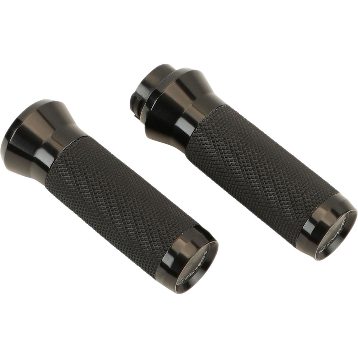LA Choppers #LA-7492-00B - Grips - TBW - Anodized