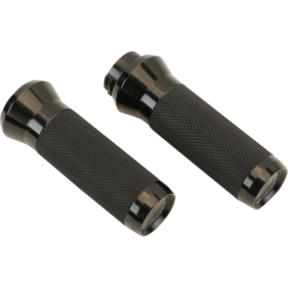 LA Choppers #LA-7492-01B - Grips - Cable - Anodized