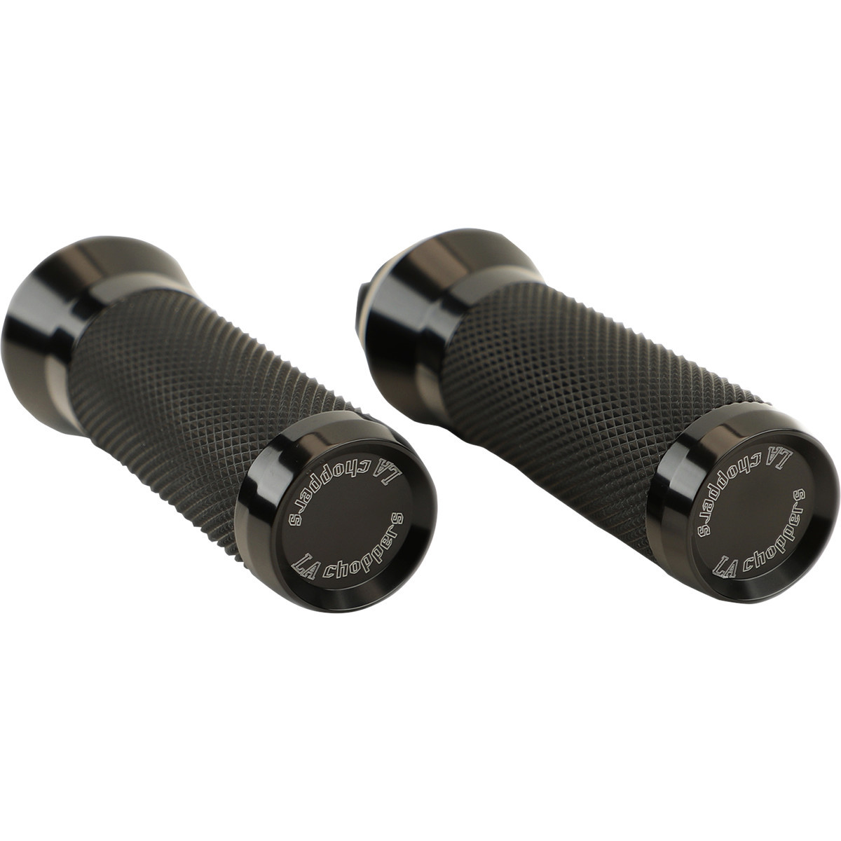 LA Choppers #LA-7492-01B - Grips - Cable - Anodized