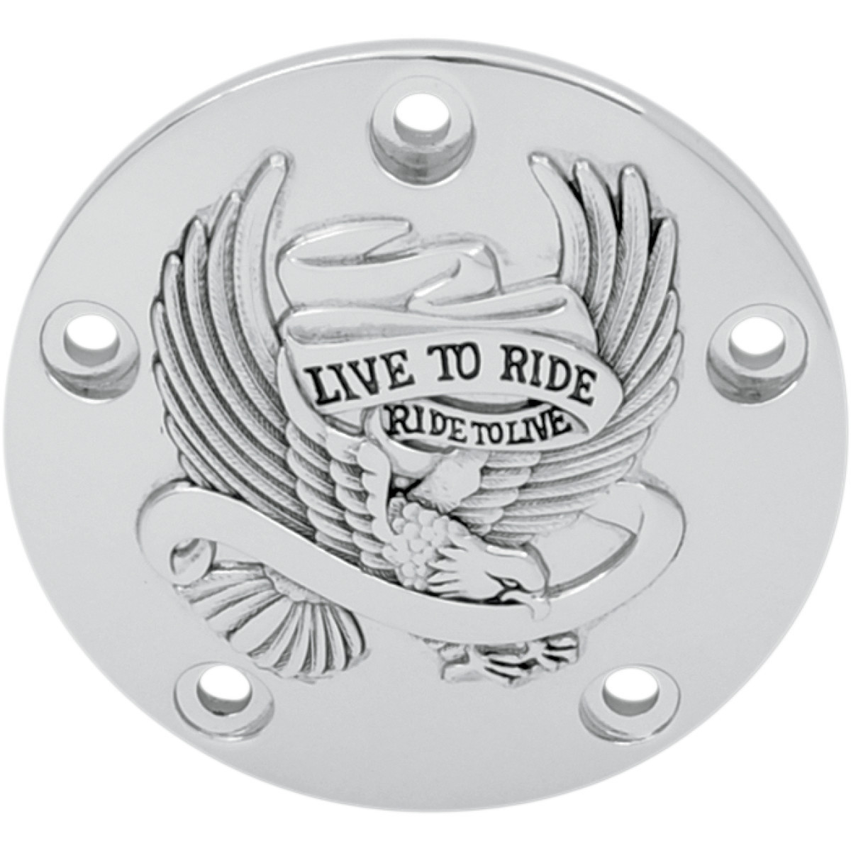 Drag Specialties - Points Cover - Chrome/Black