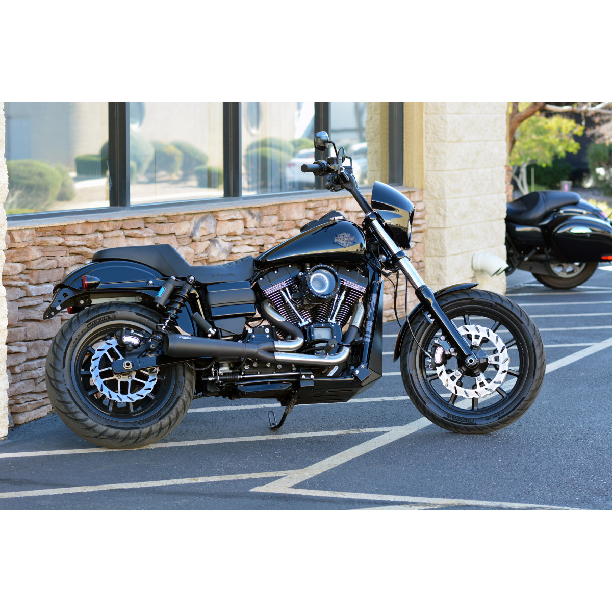 Trask #TM-1020GBK - Assault Charge High-Flow Air Cleaner - Gloss Black