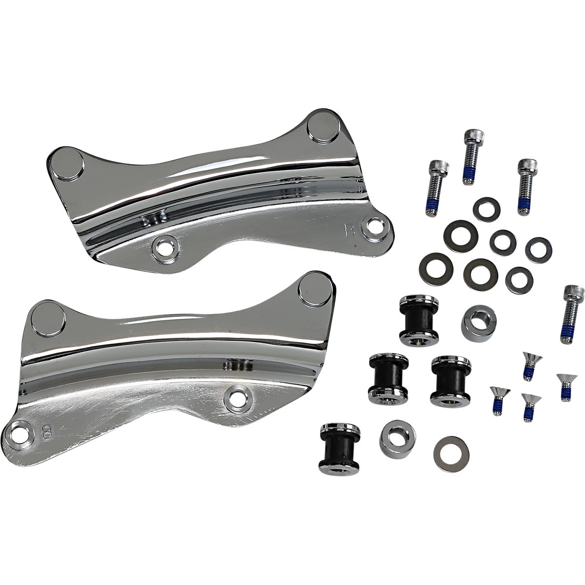 Drag Specialties - Backrest Docking Kit - Chrome