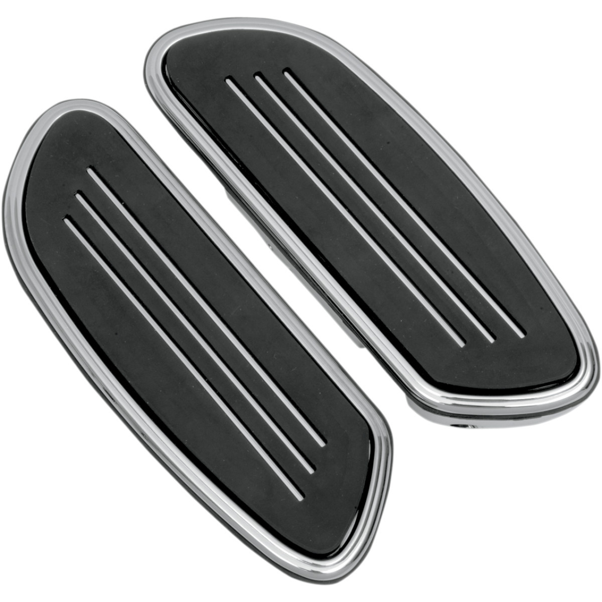 Drag Specialties - Sweeper Floorboards - Passenger - Chrome - FL