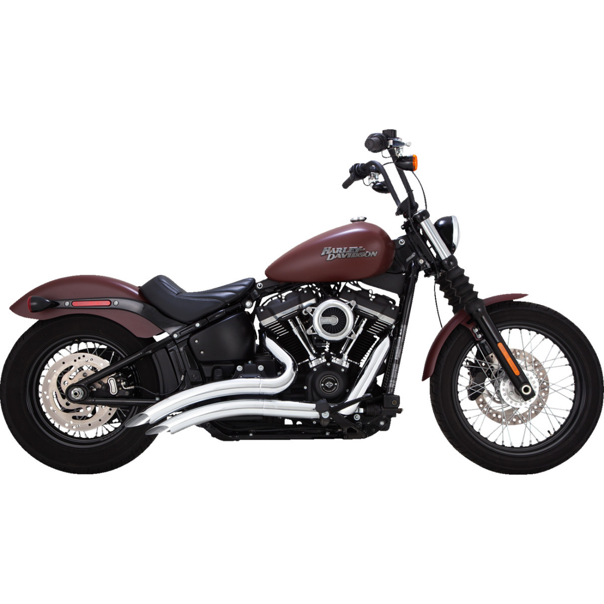 Vance & Hines #26377 - Big Radius Exhaust System - Chrome