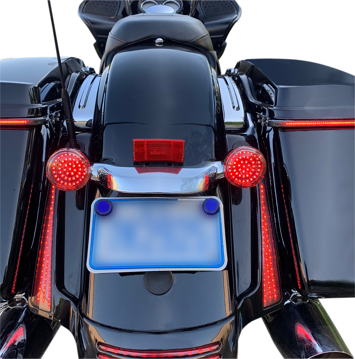 Drag Specialties Bullet-Style Turn Signal Insert - Red