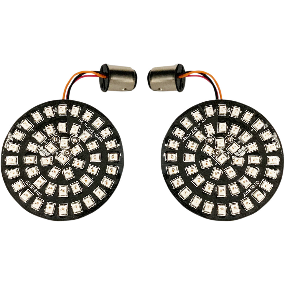 Drag Specialties - Bullet-Style Turn Signal Insert - Red
