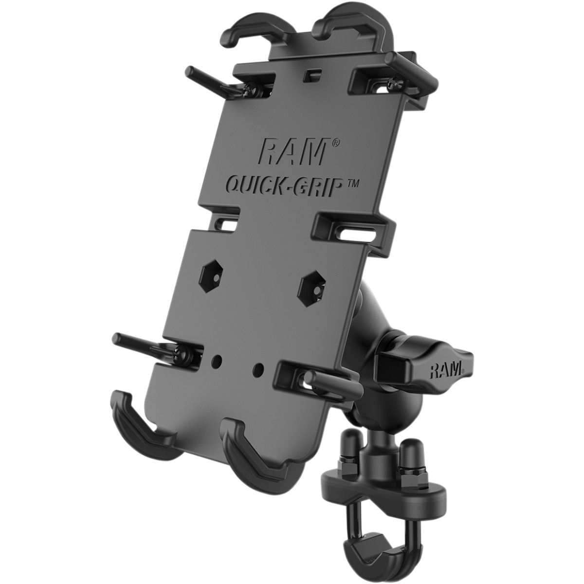 RAM Mounts #RAM-B-149ZA-PD4 - Quick Grip™ Phone Mount with U-Bolt Base - XL