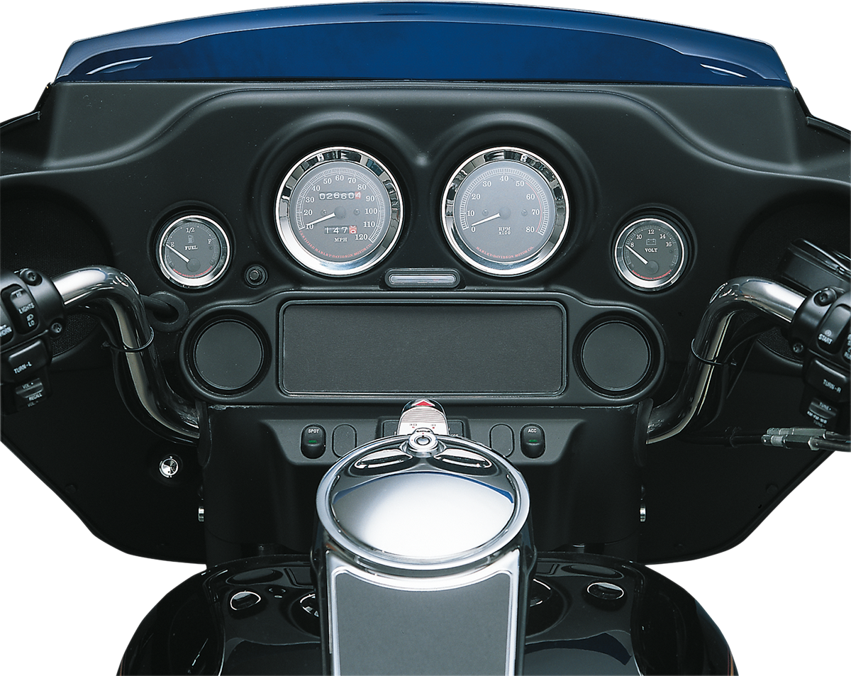 Drag Specialties Instrument Gauge Bezel - Chrome - 2" Diameter