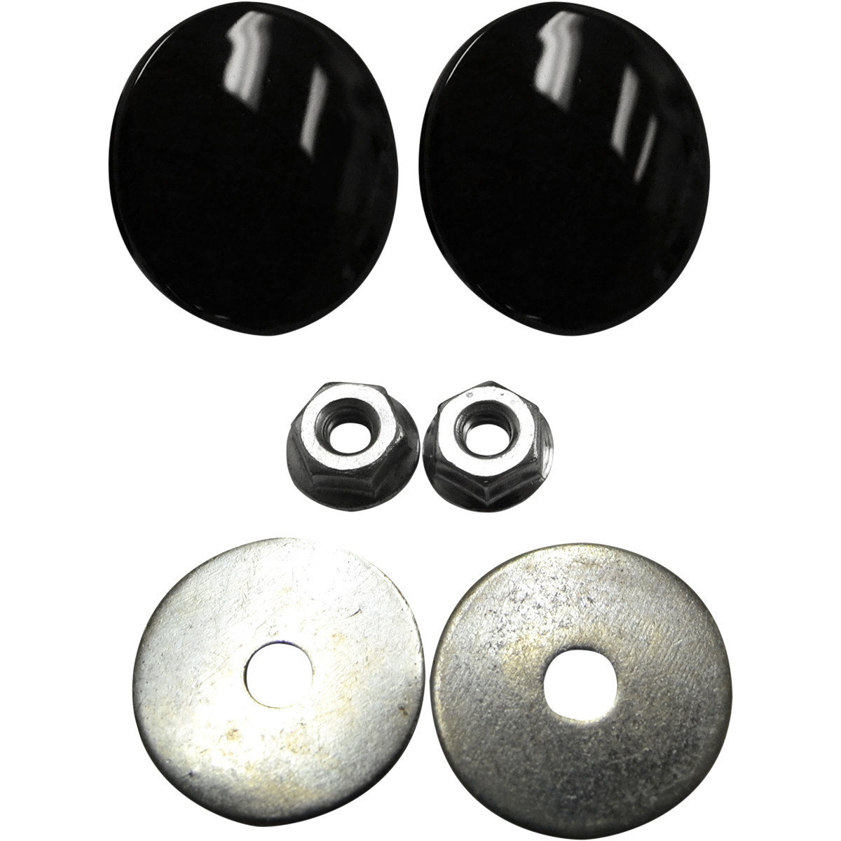LA Choppers #LA-9001-00B - Fairing Mirror Removal Plug - Black