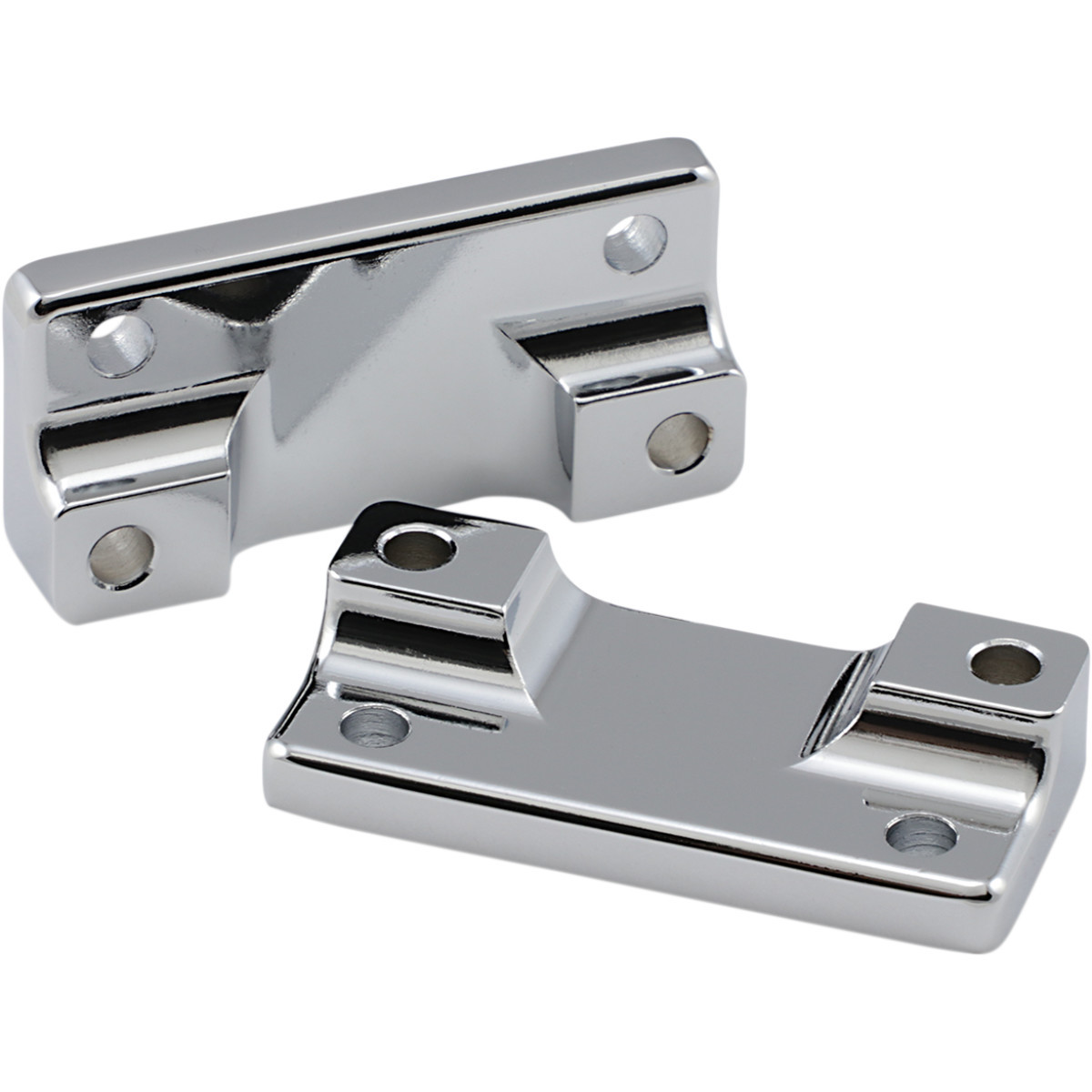 Drag Specialties - Fender-To-Fork Adapters - Chrome