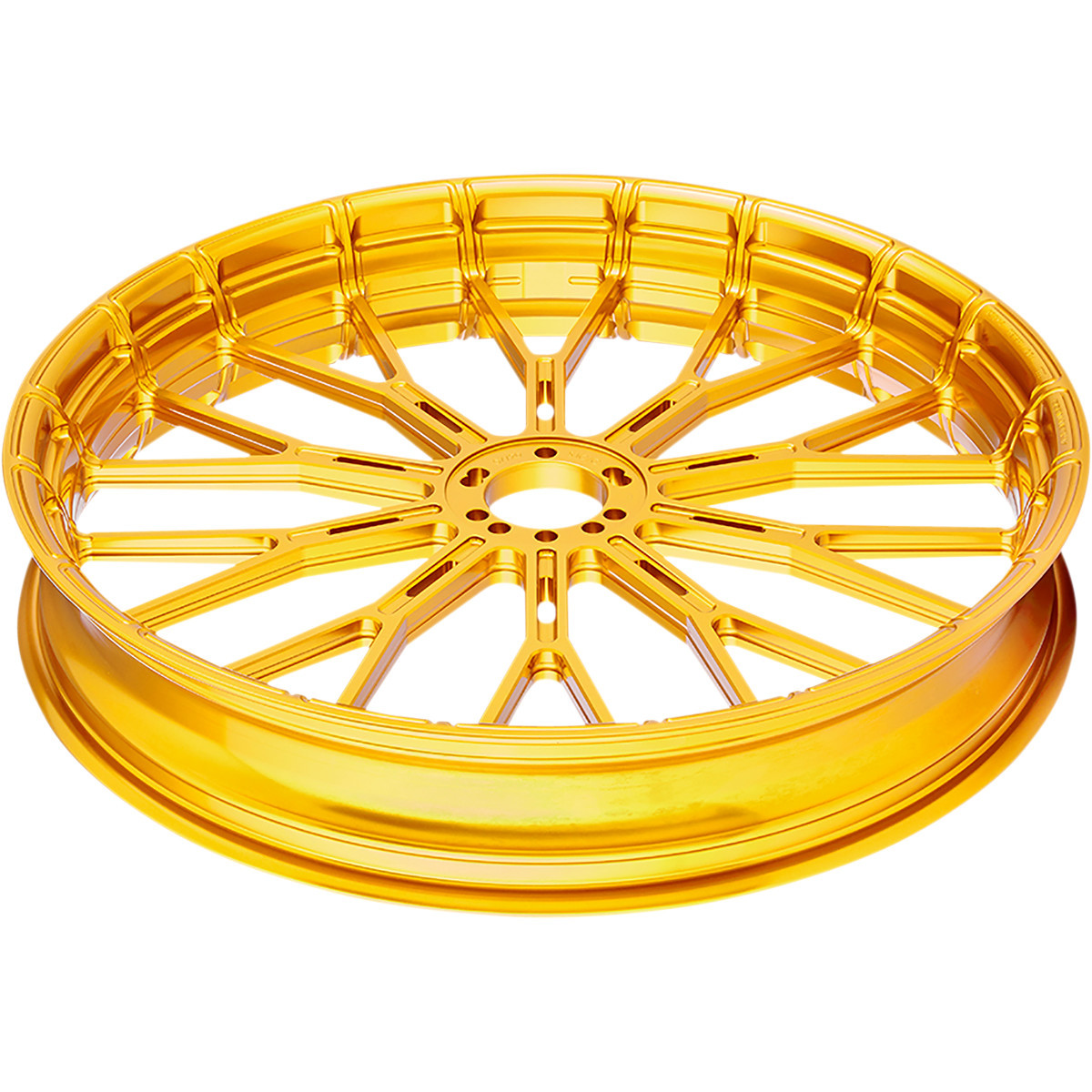Arlen Ness #71-547 - Rim - Y-Spoke - Front - Gold - 21x3.5