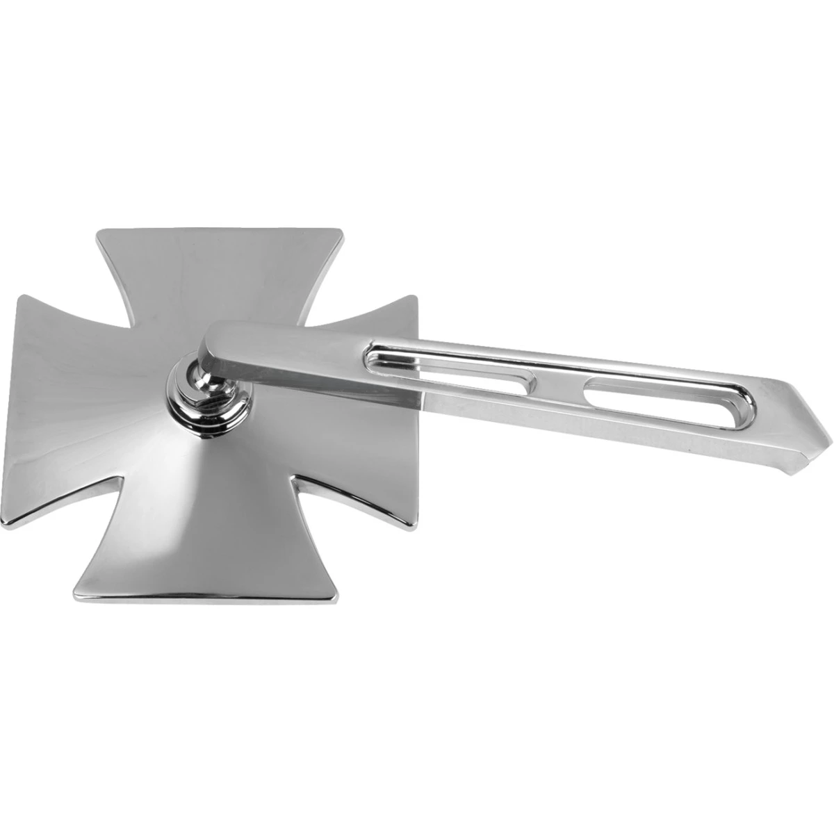 Emgo #20-34861A - Mirror - Side View - Maltese Cross - Split Stem - Right - Bolt-On - Each