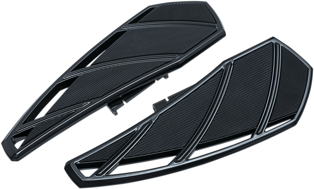 Phantom Driver Floorboards - Black - Harley-Davidson Softails 18-19
