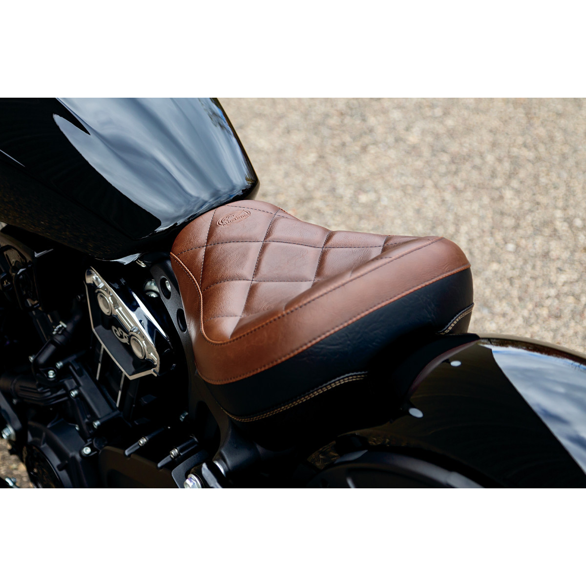 Mustang #76843 - Solo Seat - Brown - Scout '18-'24