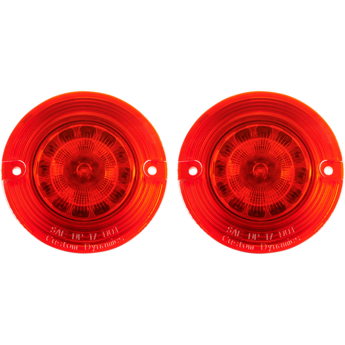 Custom Dynamics #PB-R-1157-T - Flat Signal Insert - 1157 - Red
