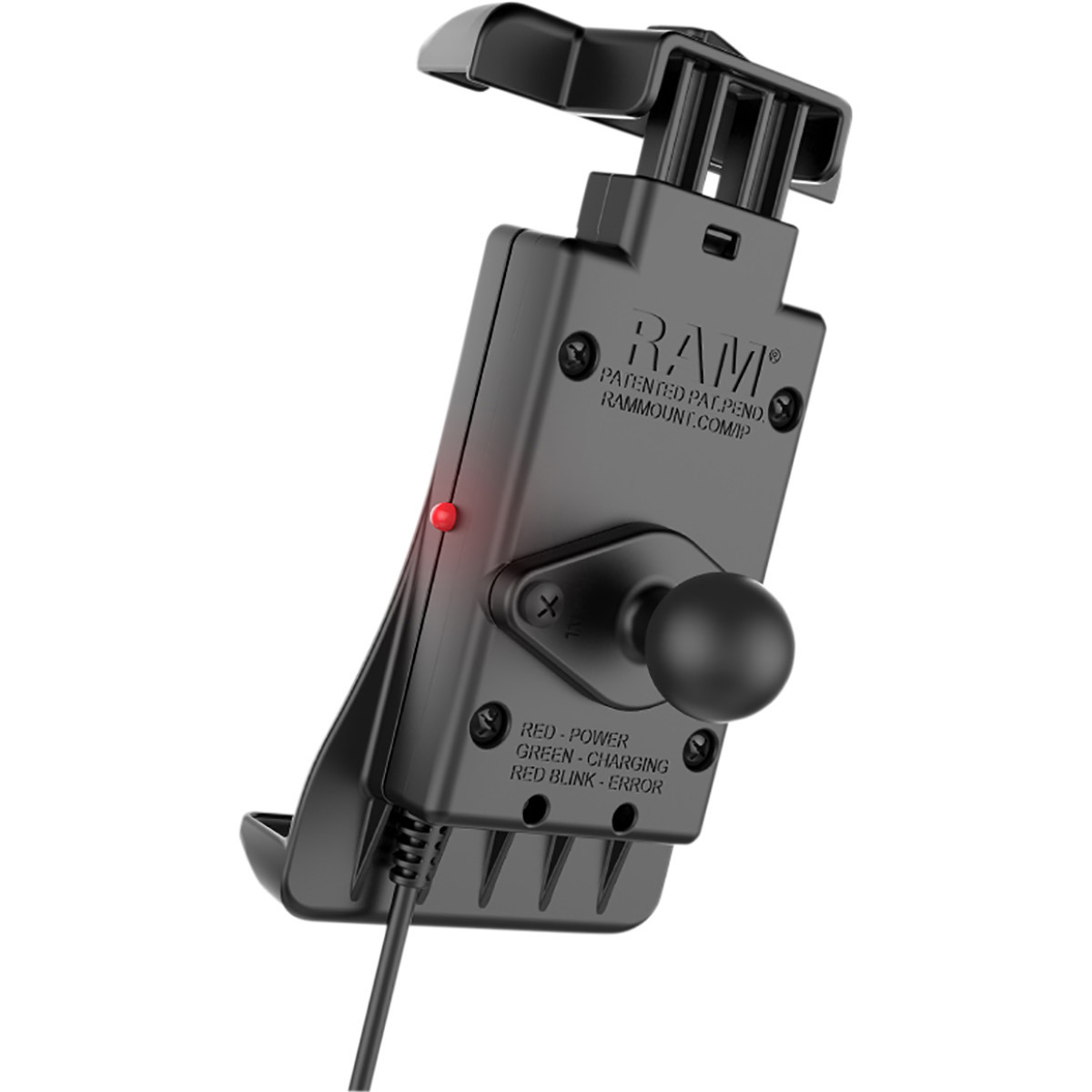 RAM Mounts #RAMHOLUN14WBV7M - Device Holder - Quick-Grip™ - Charging - Wireless - Waterproof - Hardwire Charger