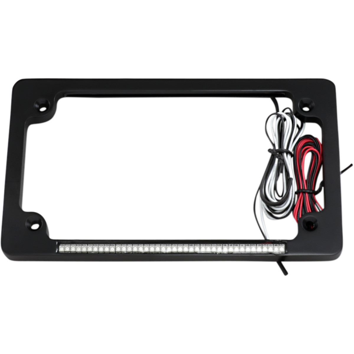 Custom Dynamics #TF02-B - Dual License Plate Frame - Black