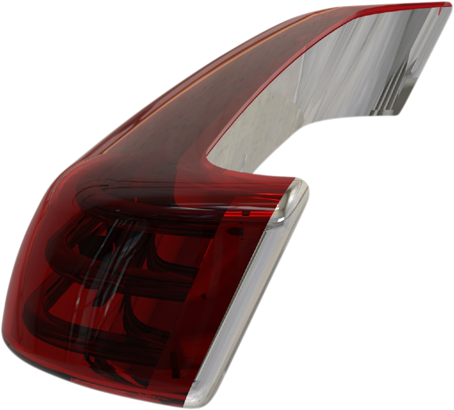 Custom Dynamics #PB-SBSEQ-BCM-CR - Saddlebag LED Lights - Sequential - Chrome/Red