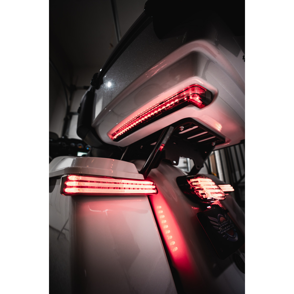 Custom Dynamics #PB-SBSEQ-BCM-BS - Saddlebag LED Lights - Sequential - Black/Smoke