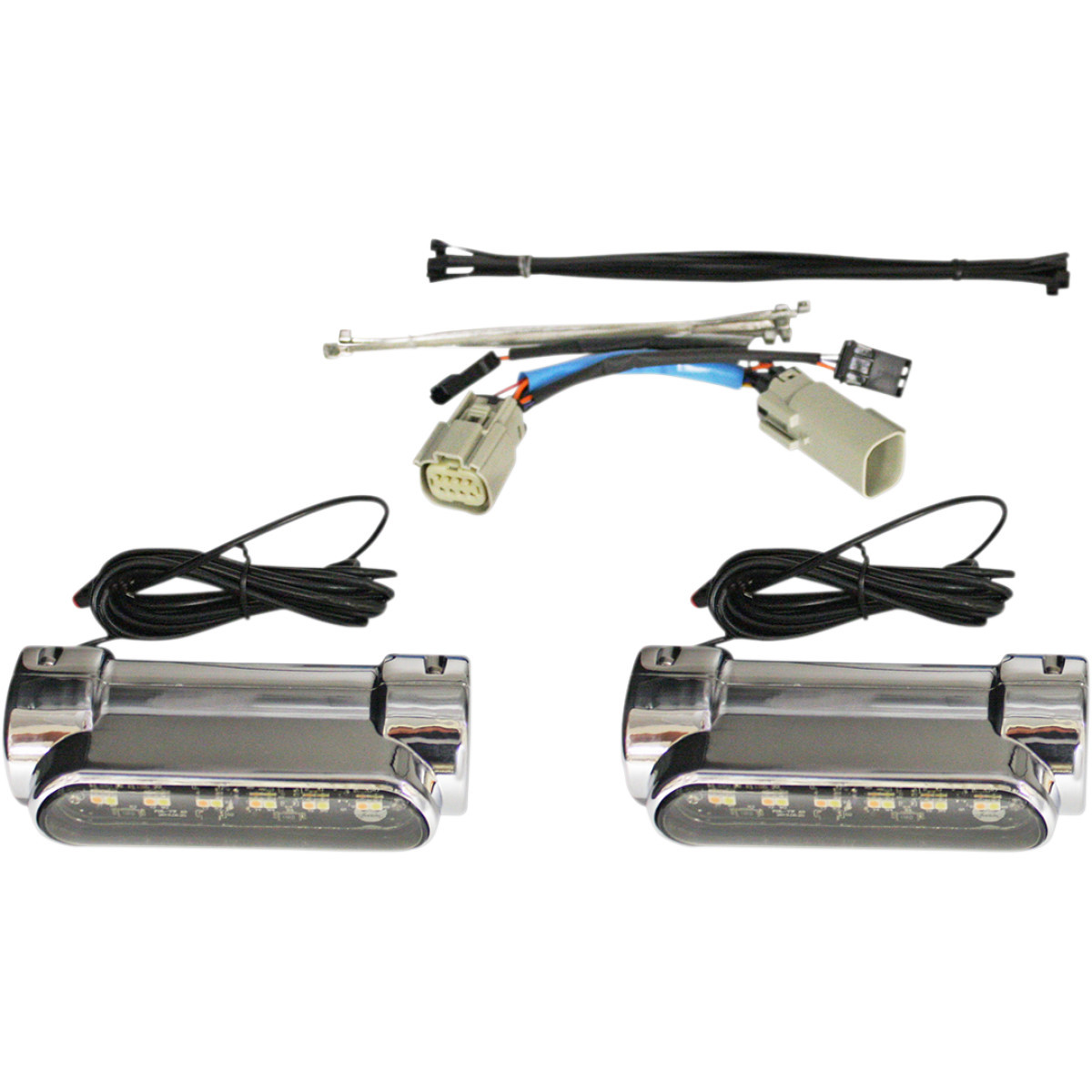 Custom Dynamics #CD-CB-AW-TKE-C - Engine Guard Light - Chrome - Trike
