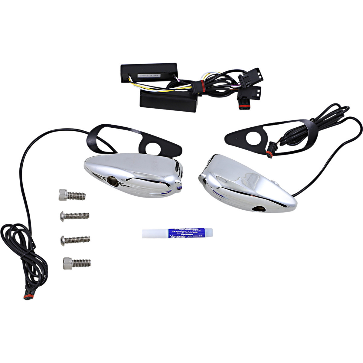 Custom Dynamics #PB-RG-TS-15-C - Turn Signal - FLTR - Chrome