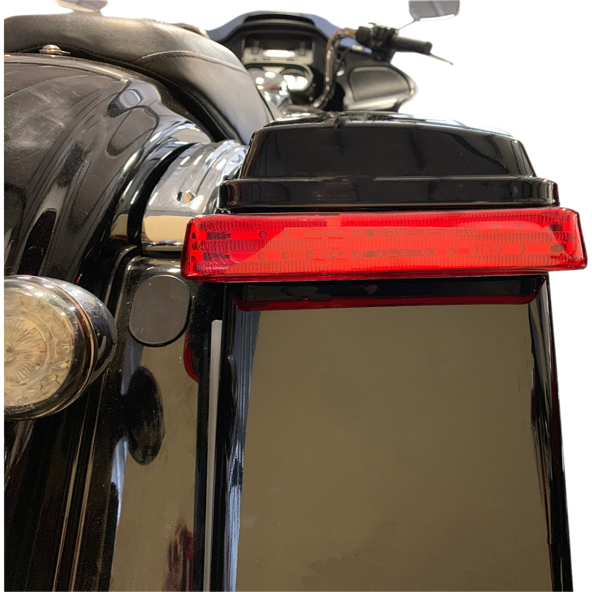 Custom Dynamics #PB-SB-HD-CR - Saddlebag Lights - Chrome/Red