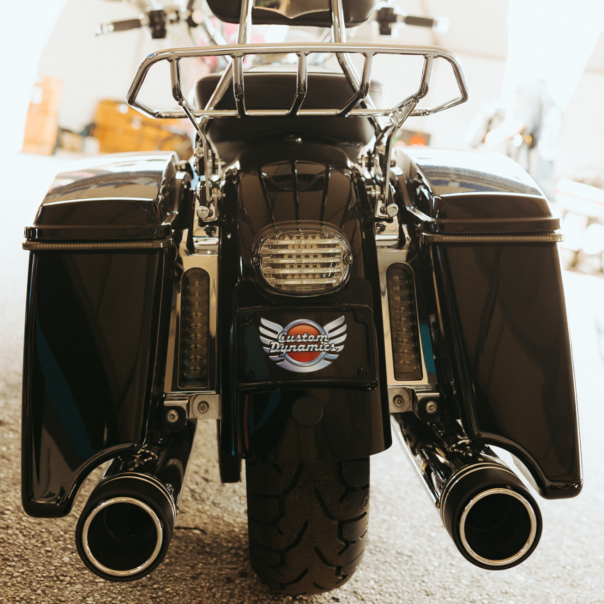 Custom Dynamics #PB-TL-LP-S - Taillight - without License Plate Illumination Window - Smoke