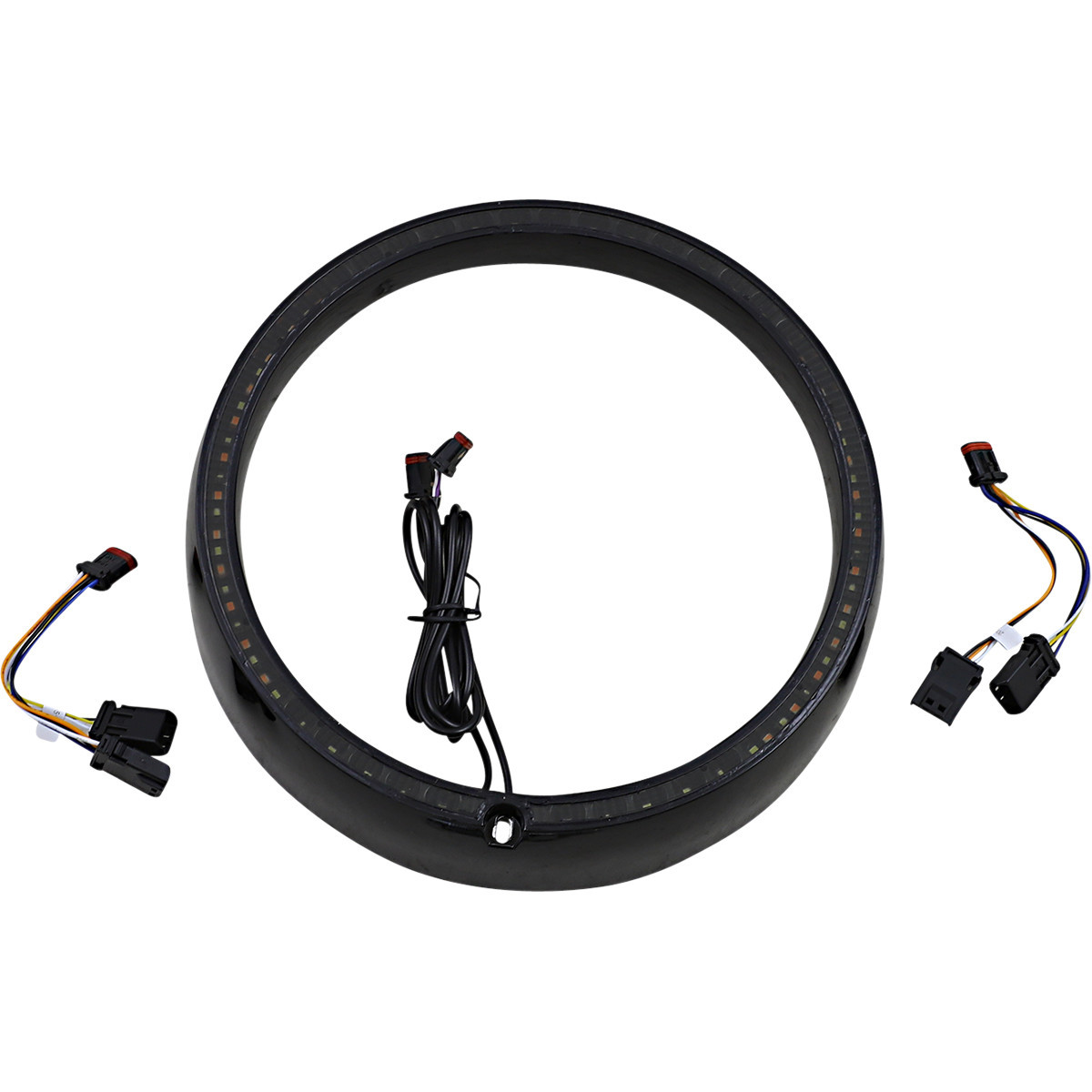 Custom Dynamics #PB-7TR-SEQ-1B - Trim Ring - Sequential Turn Signal - Black