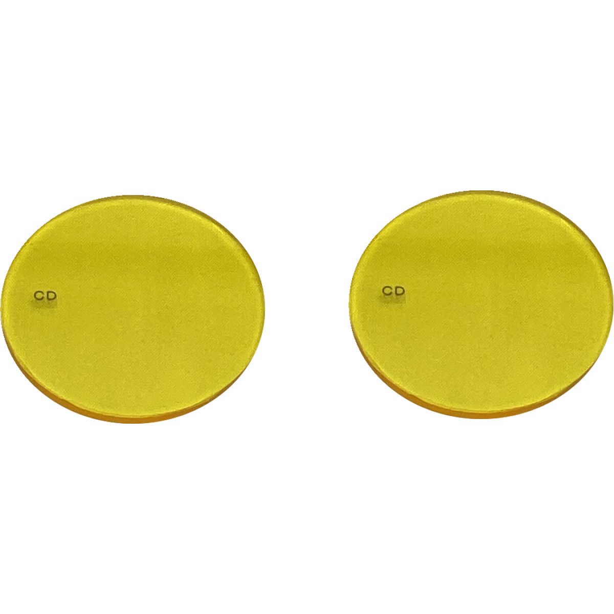 Custom Dynamics #PB-FOG-LENS-Y - Fog Light Lens - Yellow