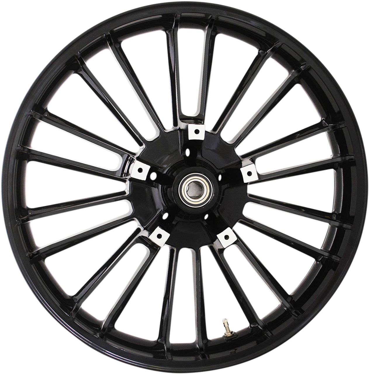 Front Wheel - Atlantic - Dual Disc/No ABS - Black - 21"x3.50" - 08+ FL