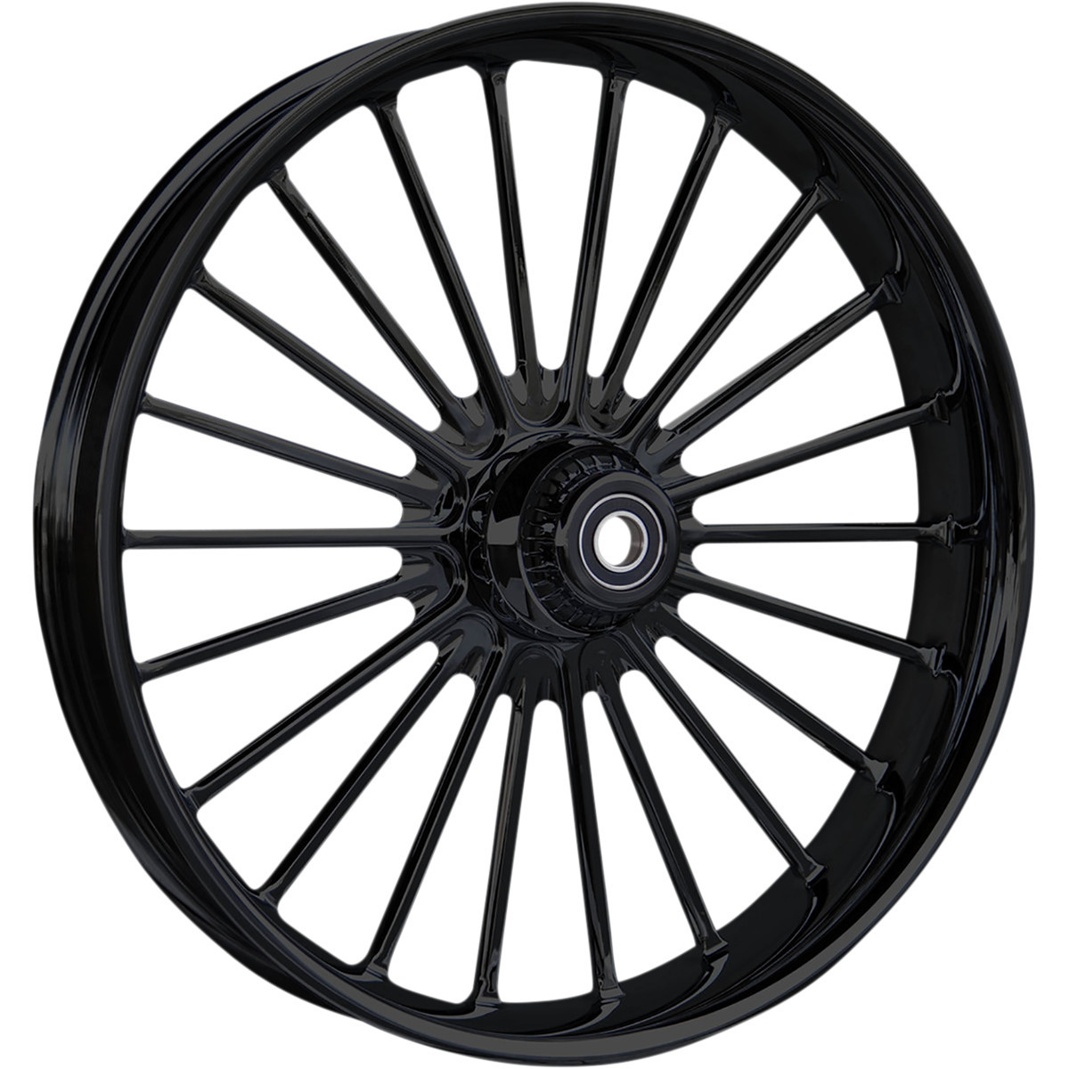RC Components #0321350-126B1 - Wheel - Illusion - Front - Dual Disc/with ABS - Black - 21x3.5