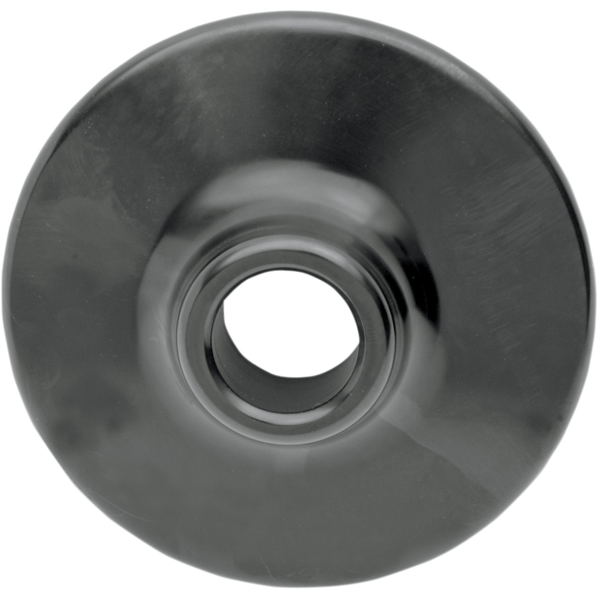 Performance Machine (PM) #0124-1016-B - Front Hub Cover - Black - '08-'16 Touring/Trike