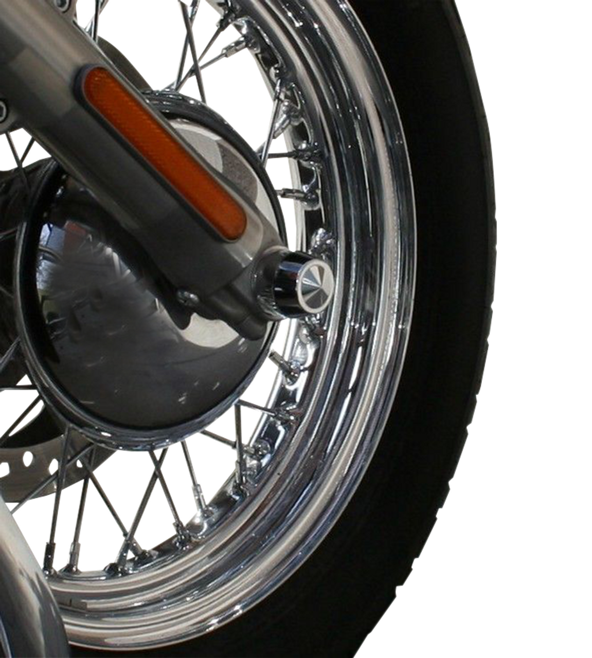Axle Caps - Elite - Chrome - 1" Axle Caps - Elite - Chrome - 1"