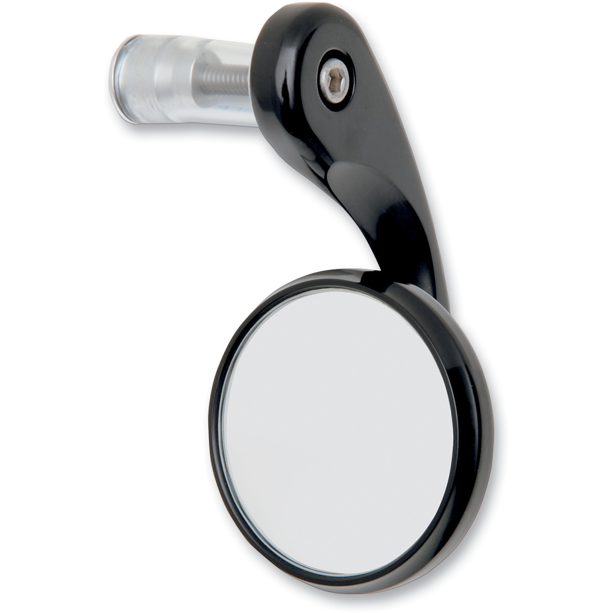 Todd's Cycle #BSMR-2 - Mirror - Shooter - Side View - Round - Black - Right