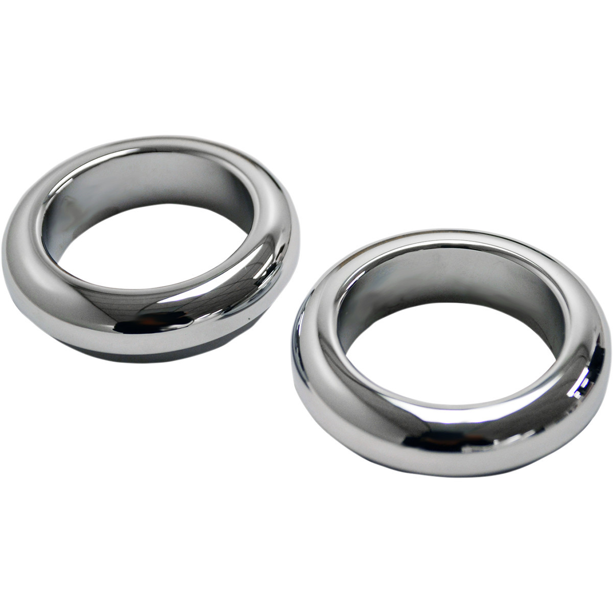 LA Choppers #LA-7503-39 - Fork Boot Cover - 39 mm - Chrome