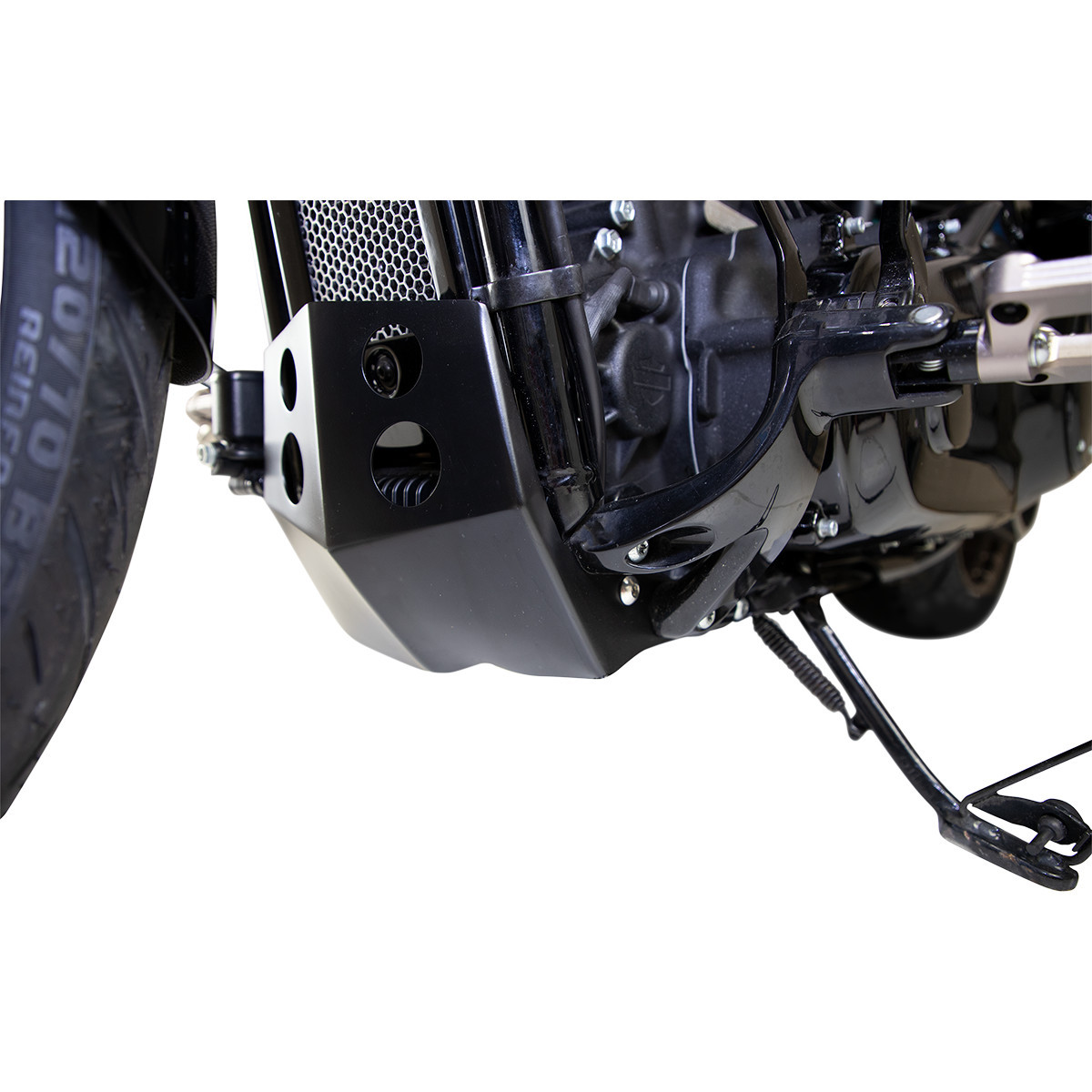 Speed Merchant #SM-STSPBLK - Skid Plate - Black - Softail